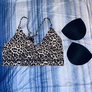 Zyia Active Leopard Brilliant Mesh Bra